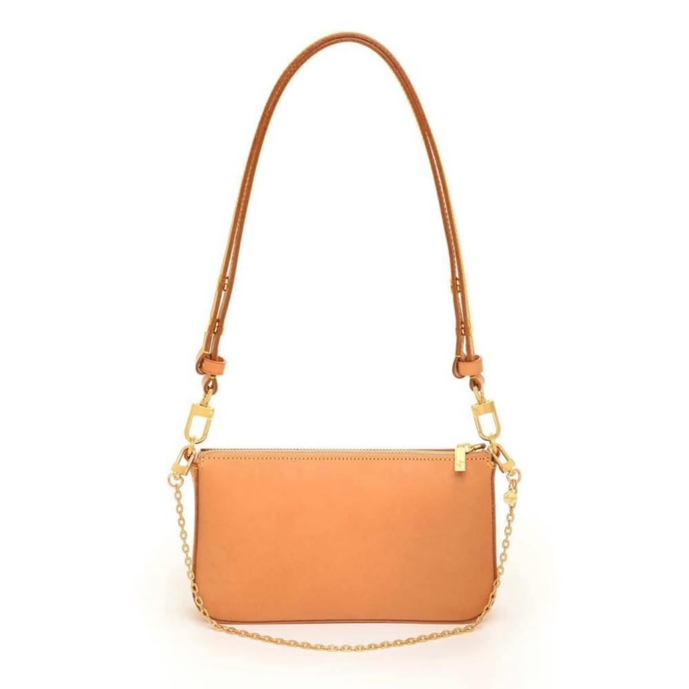 IN SEARCH OF Dress Up Your Purse Melodie Cecile Honey Vachetta “La Pochette”